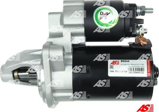 AS-PL S0244 - Starter aaoparts.ro