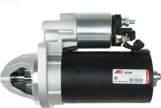 AS-PL S0259 - Starter aaoparts.ro