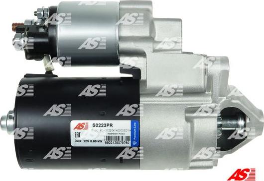 AS-PL S0223PR - Starter aaoparts.ro