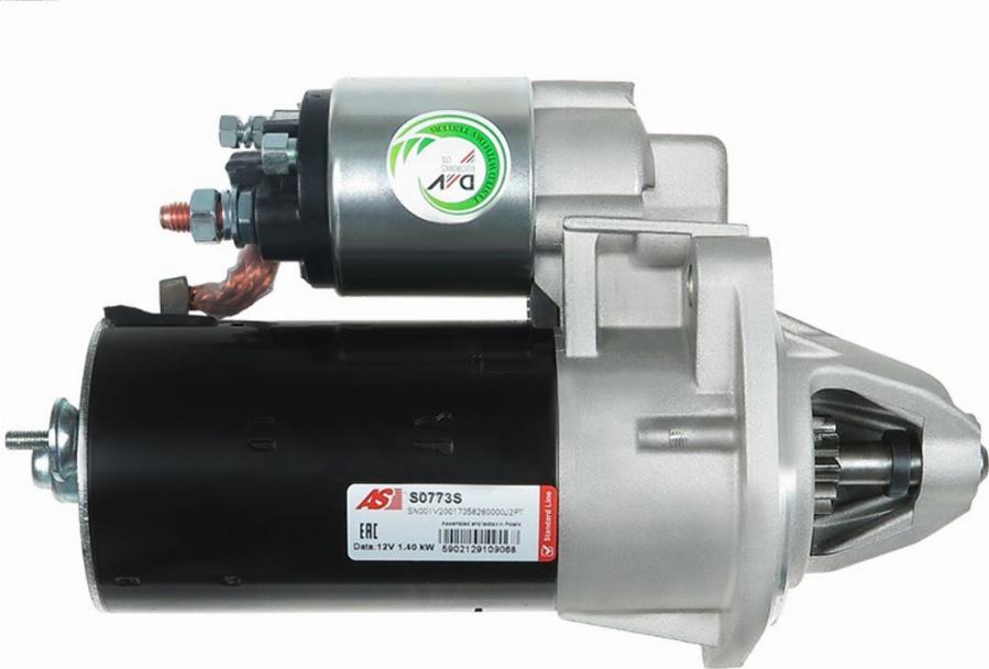 AS-PL S0773S - Starter aaoparts.ro