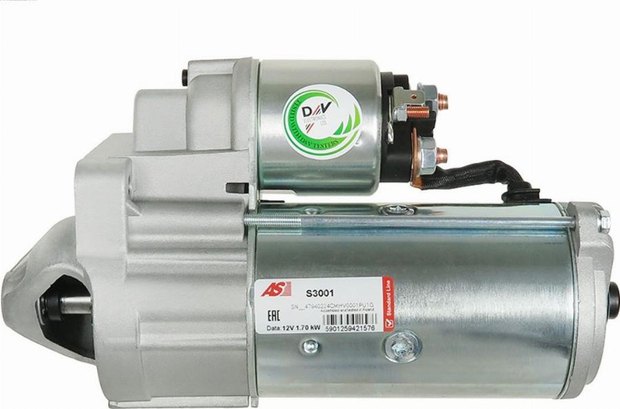 AS-PL S3001 - Starter aaoparts.ro