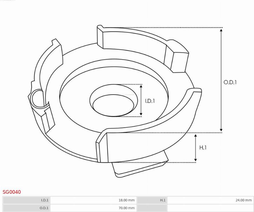 AS-PL SG0040 - Chit reparatie, demaror aaoparts.ro