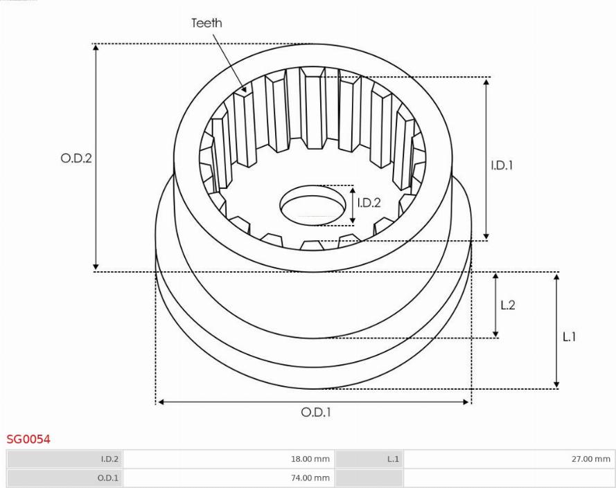 AS-PL SG0054 - Chit reparatie, demaror aaoparts.ro