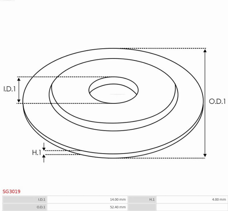 AS-PL SG3019 - Chit reparatie, demaror aaoparts.ro