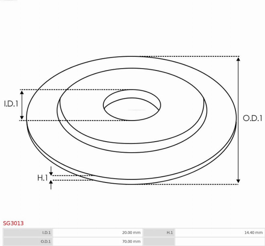 AS-PL SG3013 - Chit reparatie, demaror aaoparts.ro