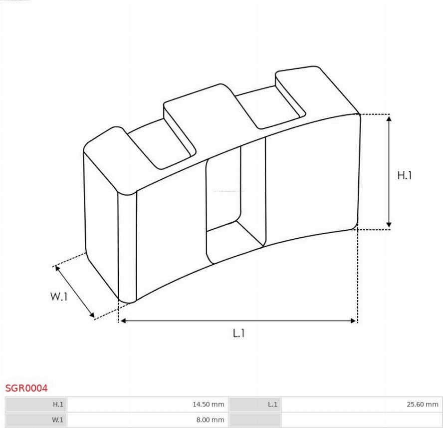 AS-PL SGR0004 - Chit reparatie, demaror aaoparts.ro