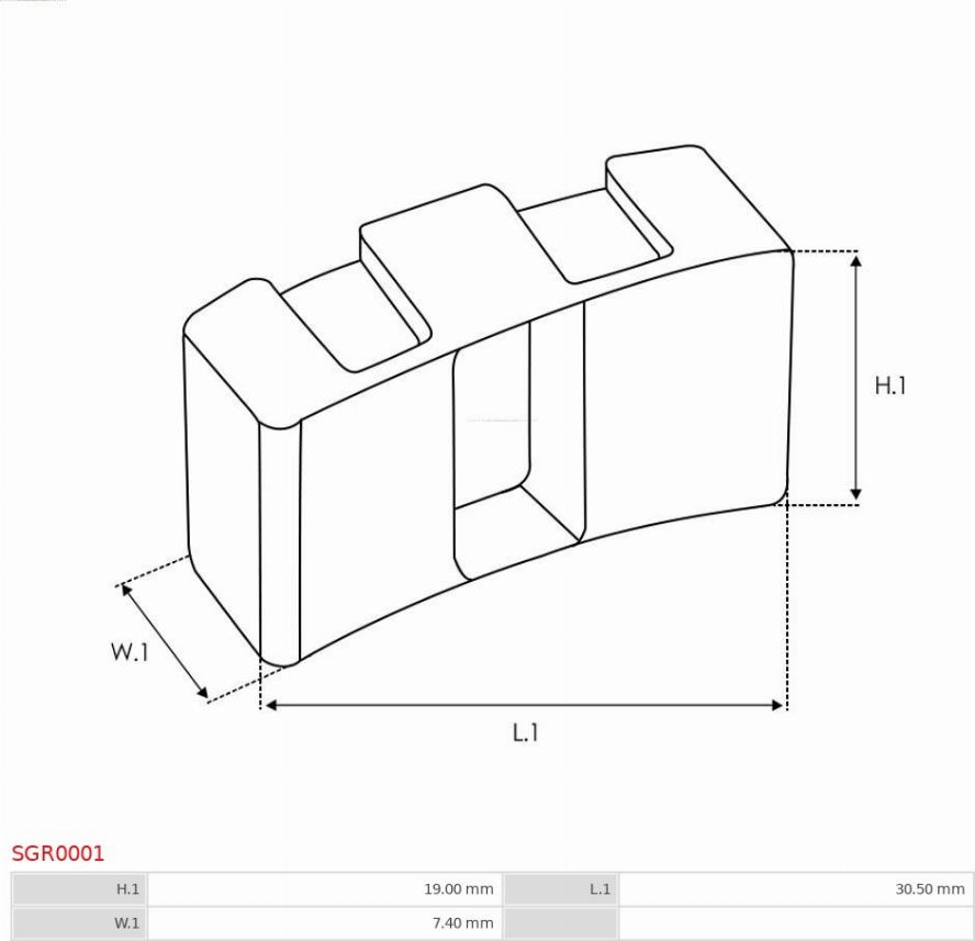 AS-PL SGR0001 - Chit reparatie, demaror aaoparts.ro