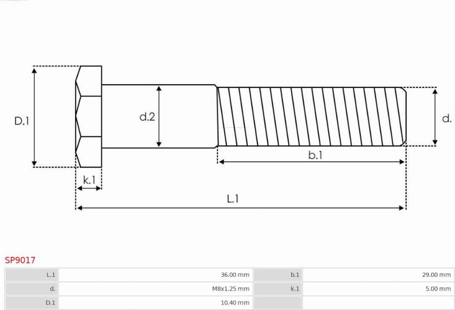 AS-PL SP9017 - Chit reparatie, demaror aaoparts.ro