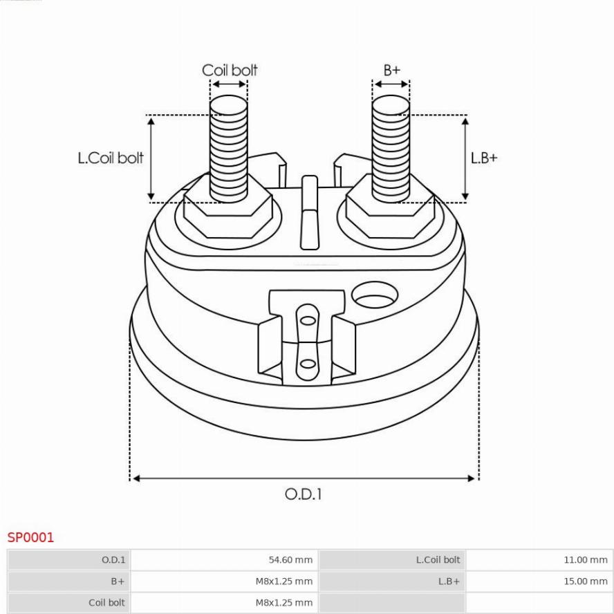 AS-PL SP0001 - Chit reparatie, demaror aaoparts.ro