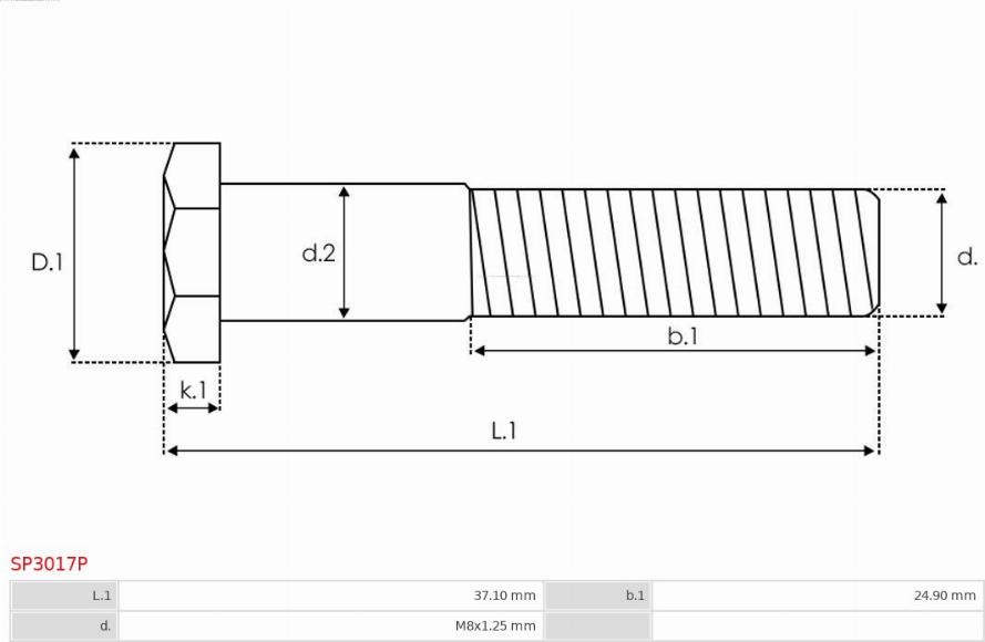 AS-PL SP3017P - Chit reparatie, demaror aaoparts.ro