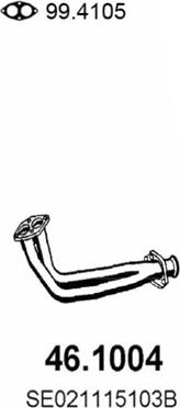 ASSO 46.1004 - Racord evacuare aaoparts.ro