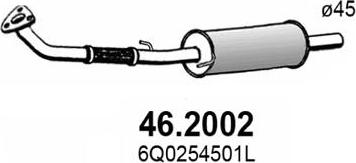 ASSO 46.2002 - Toba esapament primara aaoparts.ro