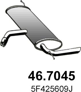 ASSO 46.7045 - Toba esapament finala aaoparts.ro