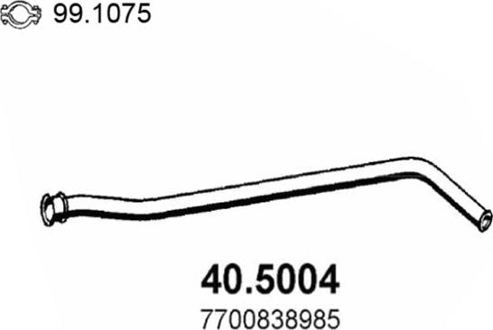 ASSO 40.5004 - Racord evacuare aaoparts.ro