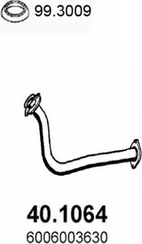 ASSO 40.1064 - Racord evacuare aaoparts.ro