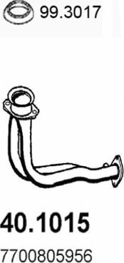 ASSO 40.1015 - Racord evacuare aaoparts.ro