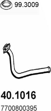 ASSO 40.1016 - Racord evacuare aaoparts.ro