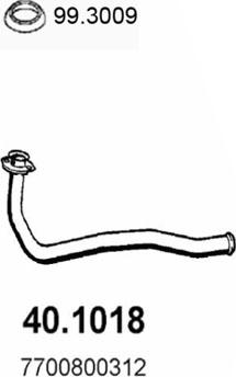 ASSO 40.1018 - Racord evacuare aaoparts.ro