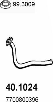 ASSO 40.1024 - Racord evacuare aaoparts.ro