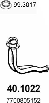 ASSO 40.1022 - Racord evacuare aaoparts.ro