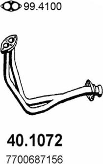 ASSO 40.1072 - Racord evacuare aaoparts.ro