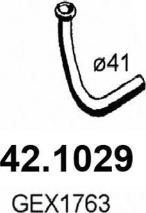 ASSO 42.1029 - Racord evacuare aaoparts.ro