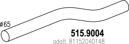 ASSO 515.9004 - Racord evacuare aaoparts.ro