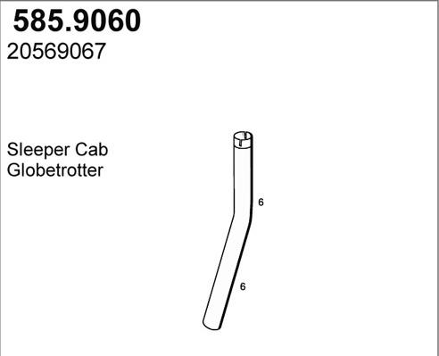ASSO 585.9060 - Racord evacuare aaoparts.ro