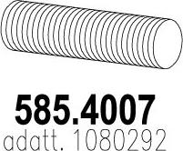 ASSO 585.4007 - Teava flexibila, esapament aaoparts.ro
