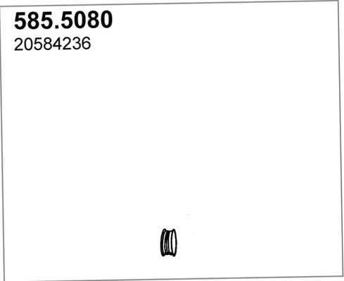 ASSO 585.5080 - Racord evacuare aaoparts.ro