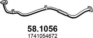 ASSO 58.1056 - Racord evacuare aaoparts.ro