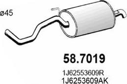 ASSO 58.7019 - Toba esapament finala aaoparts.ro