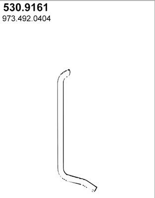 ASSO 530.9161 - Racord evacuare aaoparts.ro