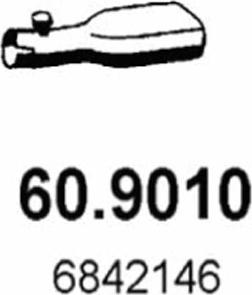 ASSO 60.9010 - Racord evacuare aaoparts.ro