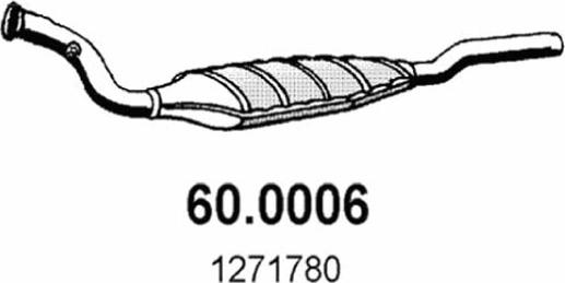 ASSO 60.0006 - Catalizator aaoparts.ro