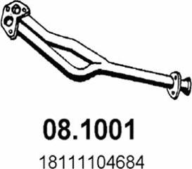 ASSO 08.1001 - Racord evacuare aaoparts.ro