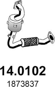 ASSO 14.0102 - Catalizator aaoparts.ro