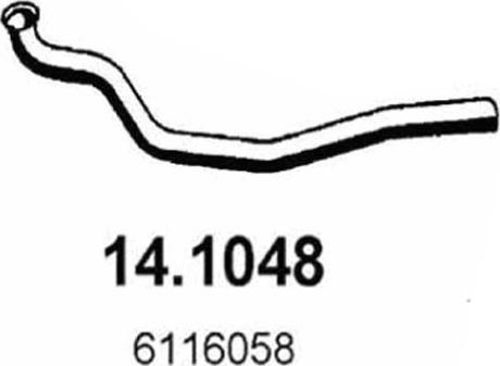 ASSO 14.1048 - Racord evacuare aaoparts.ro