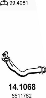 ASSO 14.1068 - Racord evacuare aaoparts.ro