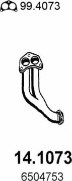 ASSO 14.1073 - Racord evacuare aaoparts.ro