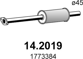ASSO 14.2019 - Toba esapament primara aaoparts.ro