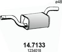 ASSO 14.7133 - Toba esapament finala aaoparts.ro