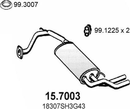 ASSO 15.7003 - Toba esapament finala aaoparts.ro