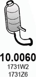 ASSO 10.0060 - Catalizator aaoparts.ro