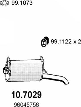 ASSO 10.7029 - Toba esapament finala aaoparts.ro