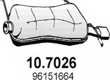 ASSO 10.7026 - Toba esapament finala aaoparts.ro