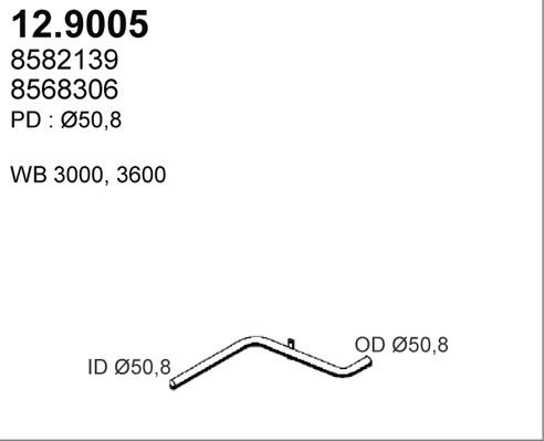 ASSO 12.9005 - Racord evacuare aaoparts.ro