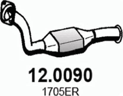 ASSO 12.0090 - Catalizator aaoparts.ro