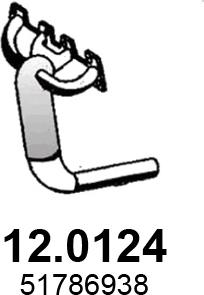 ASSO 12.0124 - Catalizator aaoparts.ro