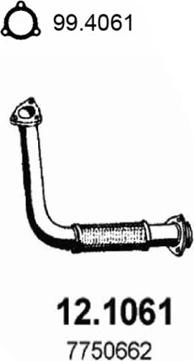 ASSO 12.1061 - Racord evacuare aaoparts.ro